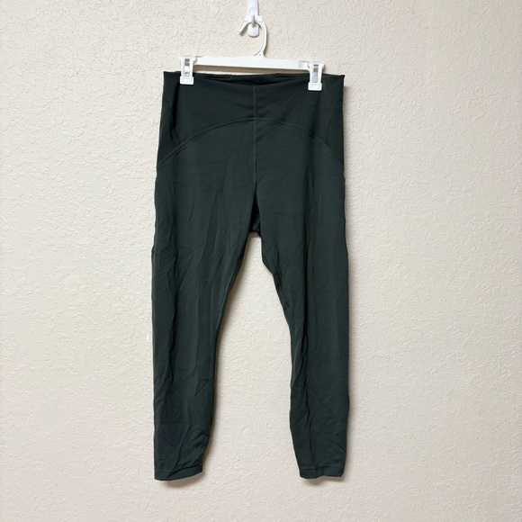 Lululemon Women’s Instill High-Rise Tight 25 Size 12 Green Leggings Stretch - Picture 1 of 7